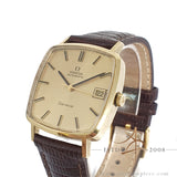 Omega Geneve Automatic 18K Yellow Gold Vintage Watch