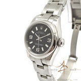 Rolex Lady 176200 Oyster Perpetual OP26 Black Dial (2009)