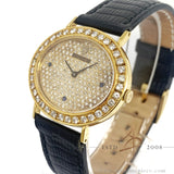 Rolex Cellini Ref 4081 Custom Diamond 18k Gold