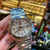 Rado White Conway Day Date Vintage Watch