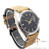 Rolex Oysterdate Precision 6694 Black Dial Vintage Watch (1982)
