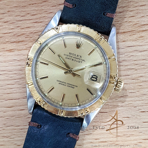 Rolex Thunderbird 6309 Turn O Graph Vintage Watch