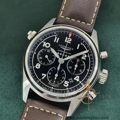 Brand New Longines Spirit Avigation Chronograph L3.820.4.53.0 (2021)