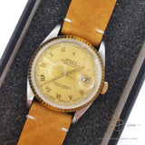 Rolex Roman Dial Datejust 36mm Vintage Watch 16233 (Year 1991)