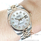 Rolex Datejust 31 Midsize 178271 Everose Diamond Mother of Pearl (2018)