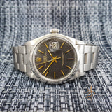 Rolex 1500 Oyster Perpetual Date Vintage Steel Watch (Year 1982)