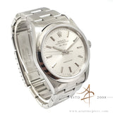 Rolex Air King Precision Ref 14000 Silver Dial No Pin Hole (Year 1999)