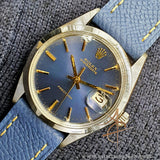 Rolex Precision 6694 Blue Dial Vintage Watch (1969)