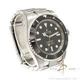 Full Set Rolex Submariner No Date 114060 Black Ceramic in Oystersteel (2018)