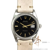 Rolex Precision 6694 Black Dial Vintage Watch (1978)