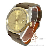 Rolex Datejust 1601 Champagne Dial Vintage Watch (1972)