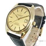 Omega Constellation Automatic Chronometer C Shape Gold Micron Vintage Watch