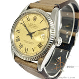 Rolex Datejust 16014 Buckley Dial Vintage Watch (1982)