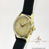 Omega Honeycomb Dial Gold Cap Vintage Watch
