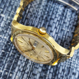 Omega Gold Plated Day-Date Vintage Watch