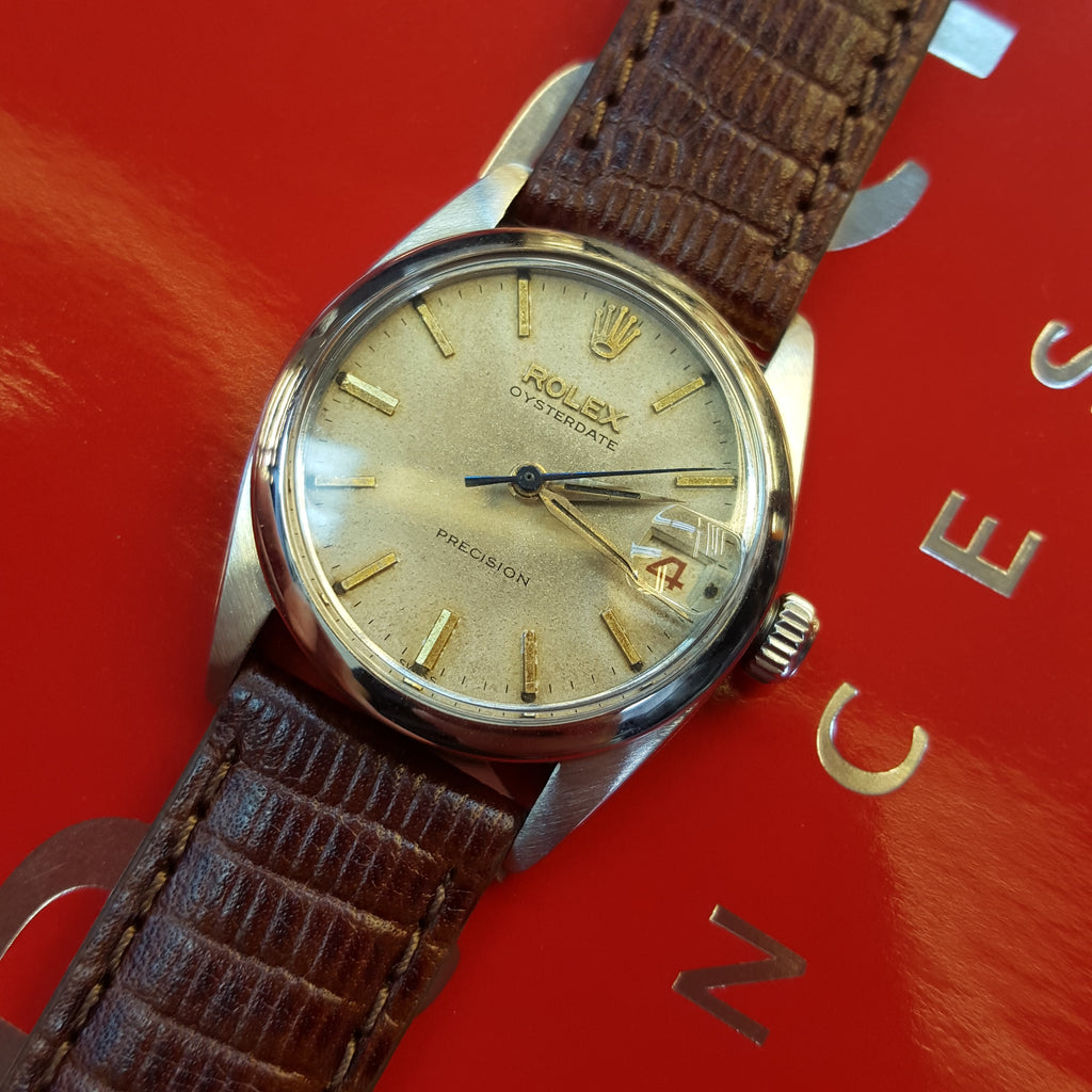 Rolex Oysterdate Precision Ref 6466 Vintage Watch – Asia Timepiece 