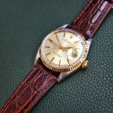 Rolex Datejust 1601 Oyster Perpetual Chronometer (1970) Champagne Vintage Watch - 67/W