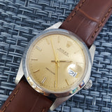Rolex 6694 Oysterdate Precision Champagne Vintage Watch (1973)
