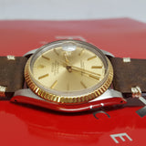 Rolex Oyster Perpetual Datejust 16013 Champagne Vintage Watch (1984)