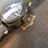 Limited Edition Baldieri Magnum M48 Blackout Men Jumbo Watch