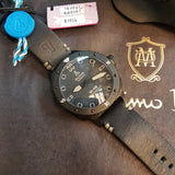 Limited Edition Baldieri Magnum M48 Blackout Men Jumbo Watch