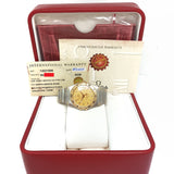 Omega Constellation Chronometer Date Gold Steel Watch