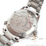 Omega Seamaster Midsize Blue Wave Dial Steel Watch 2553.80.00 Full Set (2002)