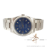 Rolex Oyster Perpetual Air-King 114200 Blue Sunburst Dial