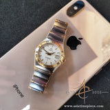 Omega Constellation Two Tone Gold Steel Lady Watch 6551/863