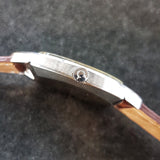 Omega Grey Linen Dial Rare Vintage Watch