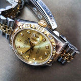 Rolex Diamonds Datejust Ref 16233 Watch (1993)