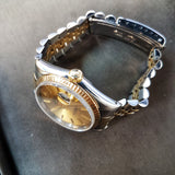 Rolex Oyster Perpetual Datejust 16233 Tapestry Gold Dial (1990)