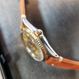 Rolex Datejust 1601 Custom Champagne Roman Dial Vintage Watch (1975)