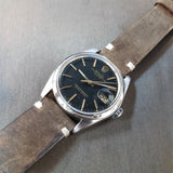 Rolex Oyster Perpetual Date 1500 Black Vintage Watch (1975)