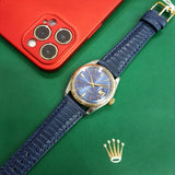 Rolex Datejust 1601 Custom Blue Dial Vintage Watch (1979)