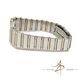 Omega Constellation 18K Gold Steel Quartz Ladies Watch