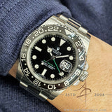 Rolex GMT Master II Ref 116710LN Ceramic Full Set