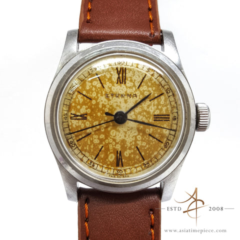 Eterna 30mm Tropical Dial Winding Vintage Watch