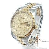 Rolex Datejust 16233 Diamond Computer Dial No Pinhole (1996)