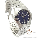 Omega Constellation 13110292053001 Blue Aventurine Star Diamond Dial 29mm (2021)