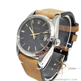 Rolex Oysterdate Precision 6694 Black Dial Vintage Watch (1982)