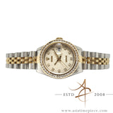 Rolex Datejust Ladies 69173 Diamond Computer Dial No Pinhole (1993)