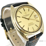 Omega Constellation Automatic Chronometer C Shape Gold Micron Vintage Watch