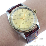 Rolex Datejust 1601 Champagne Dial Vintage Watch (1972)