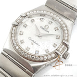 Omega Constellation Ladies Mother Of Pearl Diamond Quartz 14587500