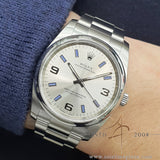 Rolex Oyster Perpetual 34 Ref 114200 Silver Dial (Year 2015)