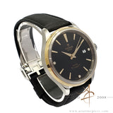 Tudor Style 38 Ref 12503 Diamond Black Dial on Leather Strap (2020)