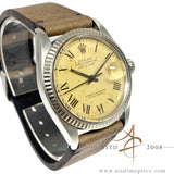 Rolex Datejust 16014 Buckley Dial Vintage Watch (1982)