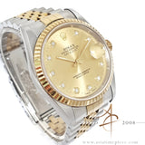 Rolex Datejust 16233 Diamond Champagne Dial (1995)