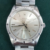 Rolex Air King 14010 Silver Dial 34mm Oyster Bracelet (1991)